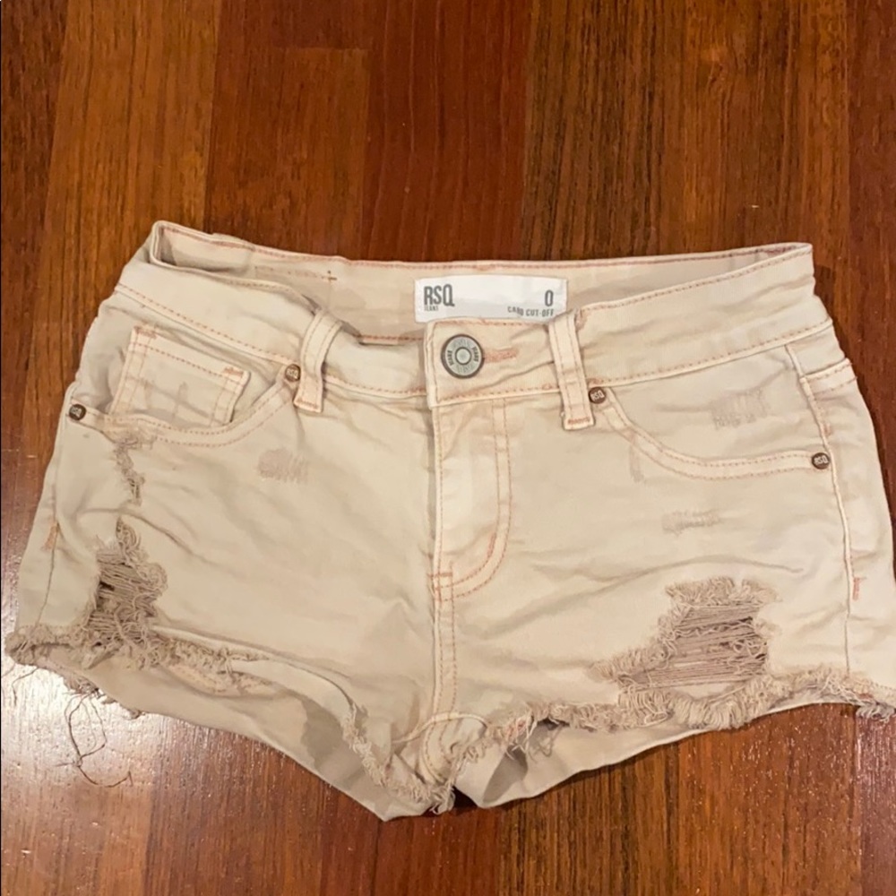 Beige shorts